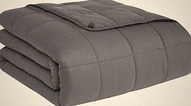 20Lbs Weighted Blanket for Adults - All-Season Soft Grey Heavy Blanket