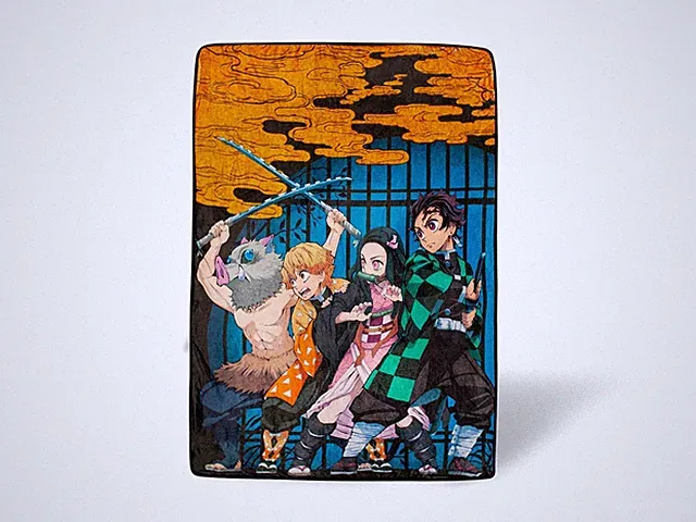 Demon Slayer Fleece Throw Blanket | 45 x 60 Inches