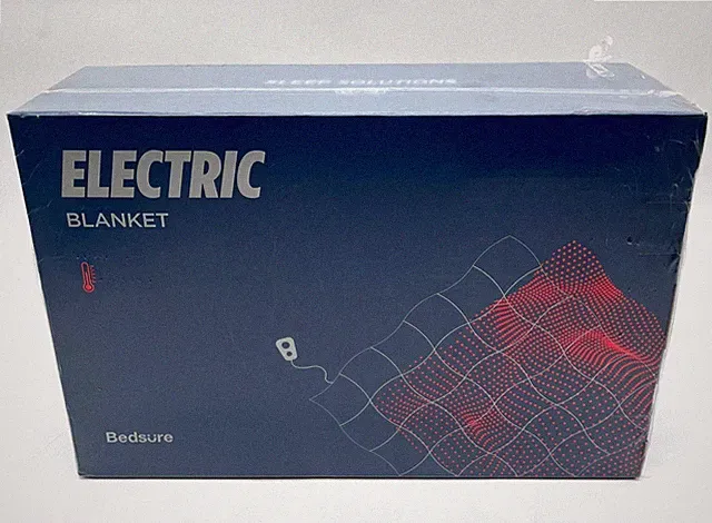 NEW Bedsure Get Cozy Electric Blanket - Solid Flannel: 62 x 84 Inches
