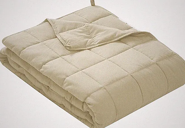 Soft Weighted Blanket, Heavy Blanket with Glass Beads, Calming Weighted Blanket